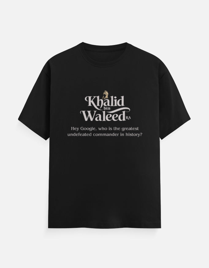 Classic Crew T-Shirt - Khalid RA, The Greatest Commander