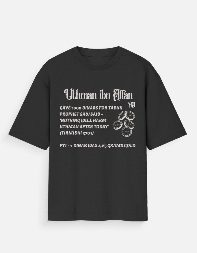 Oversized T-Shirt - Uthman RA Tabuk Donation