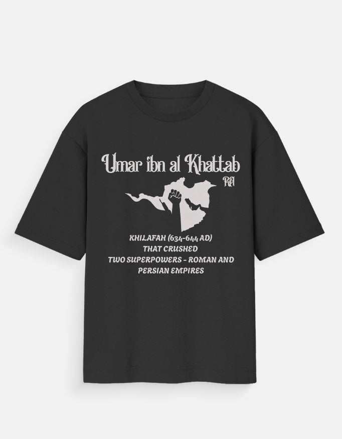 Oversized T-Shirt - Khilafah of Umar RA