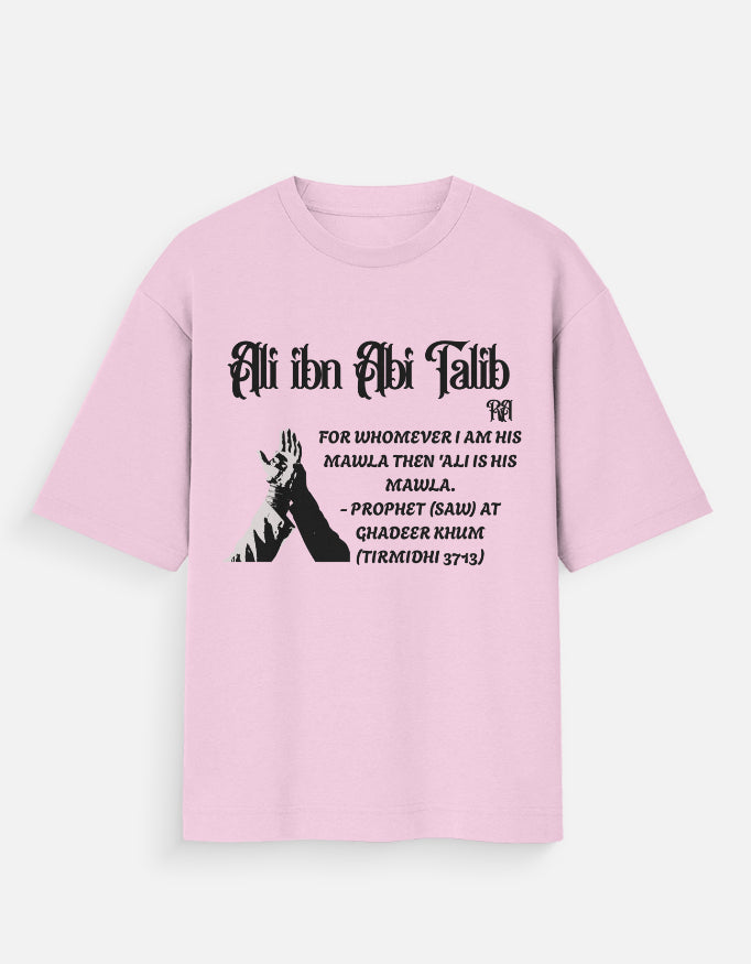 Oversized T shirt Maula Ali AS - Ghadeer e Khum