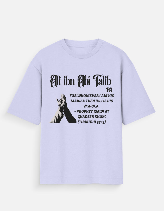 Oversized T shirt Maula Ali AS - Ghadeer e Khum