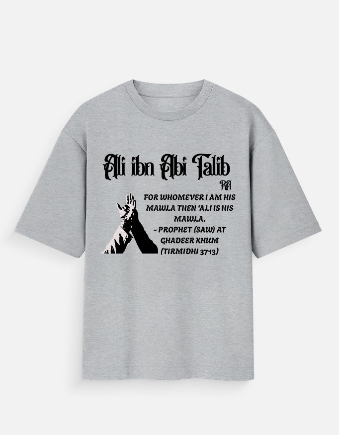 Oversized T shirt Maula Ali AS - Ghadeer e Khum