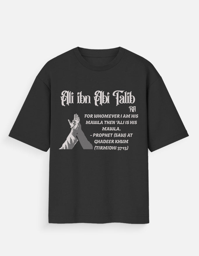 Oversized T shirt Maula Ali AS - Ghadeer e Khum
