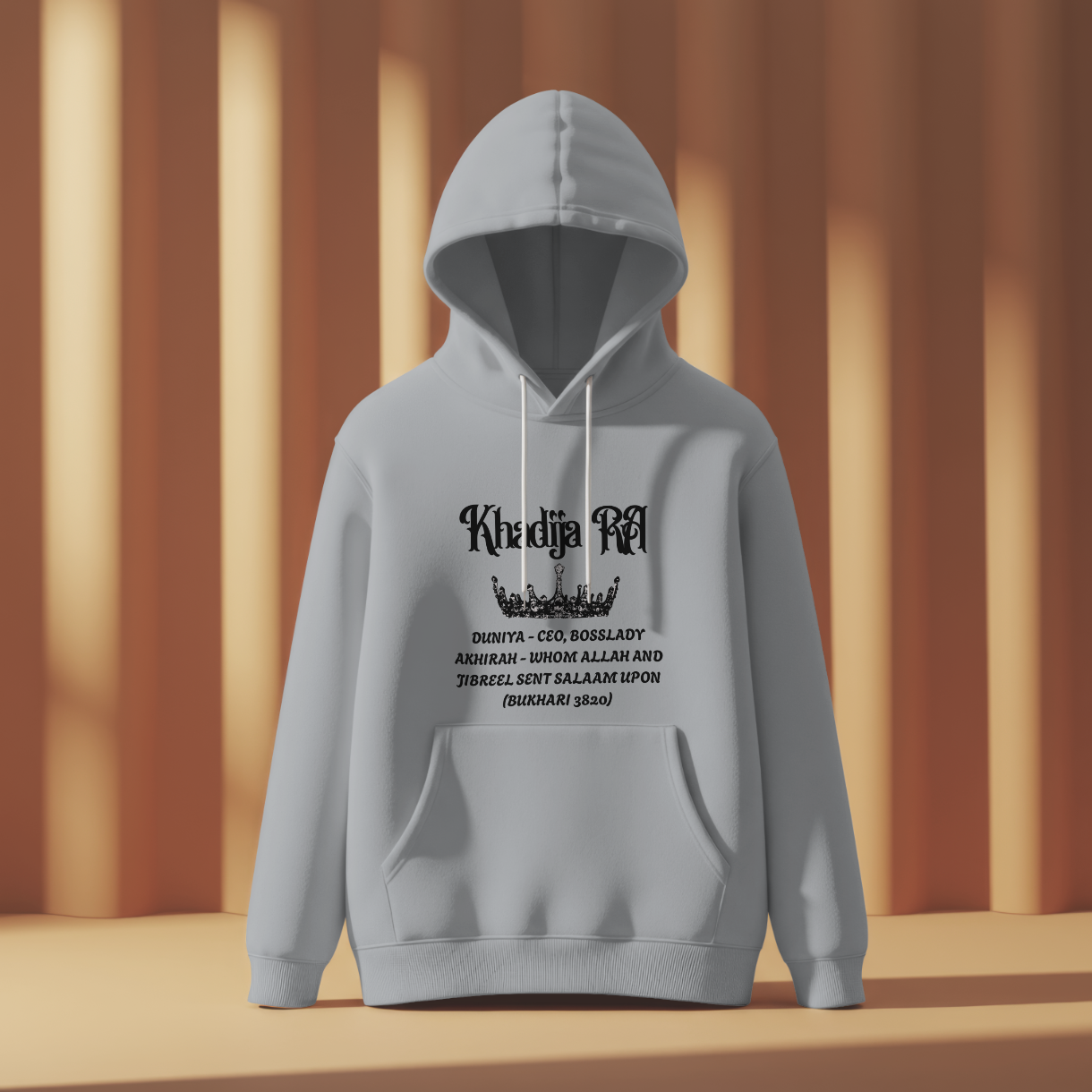 Hoodie - Khadija RA Revered in Both Worlds