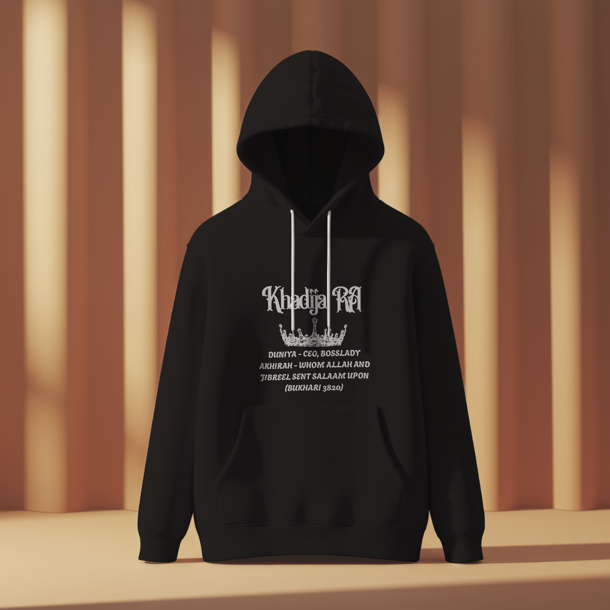 Hoodie - Khadija RA Revered in Both Worlds