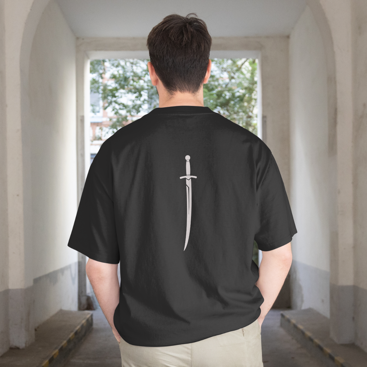 Oversized T-Shirt - Khalid RA, The Greatest Commander